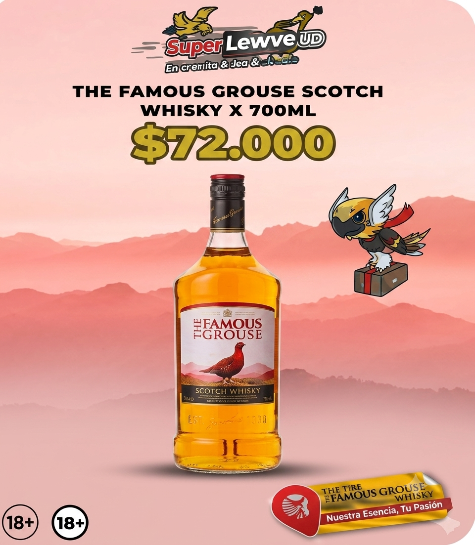THE FAMOUS GROUSE SCOTCH WHISKY X700