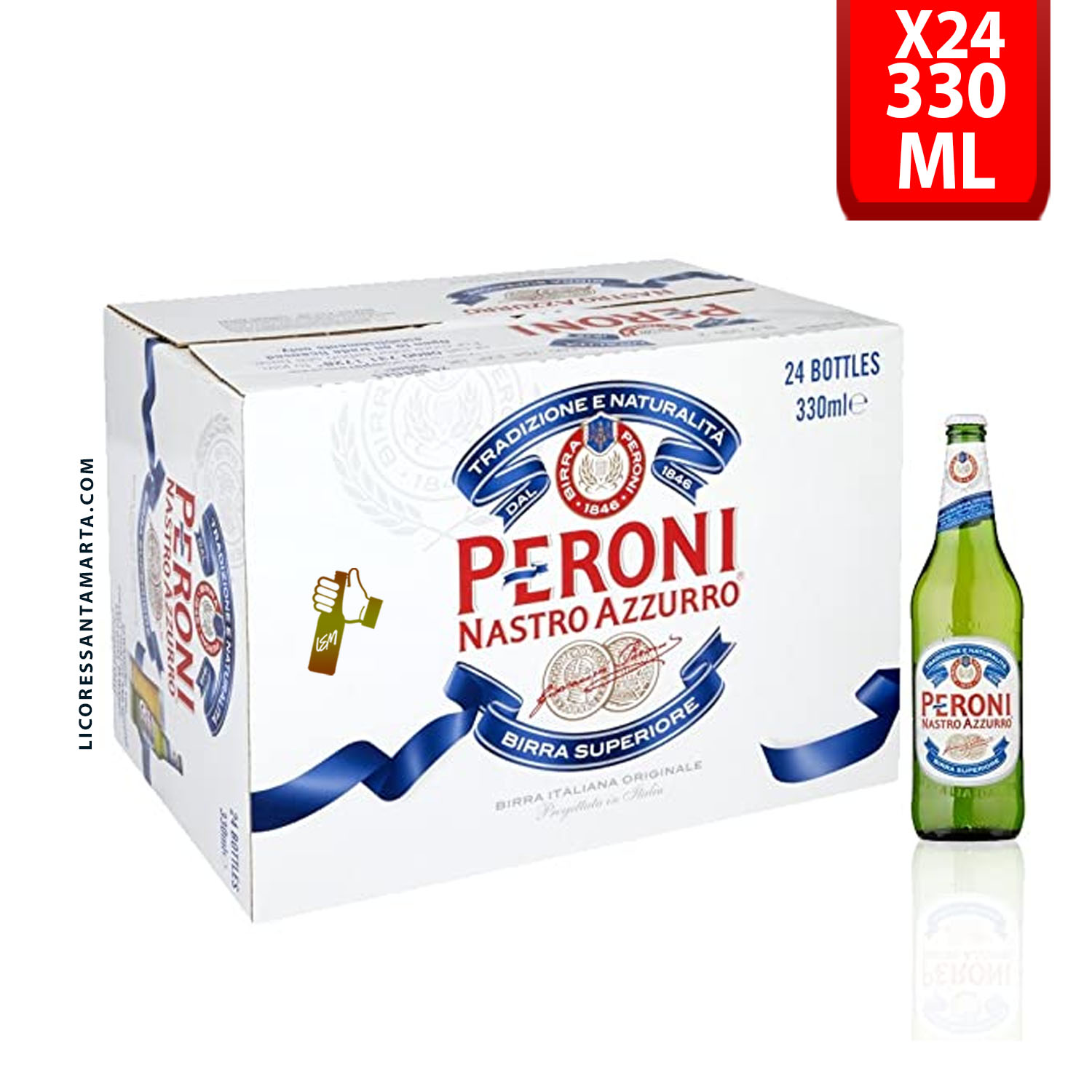 PERONI BT 330ML X24