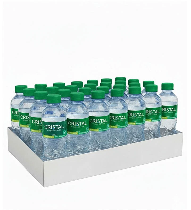 AGUA CRISTAL CON GAS 300ML X 24